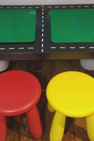 DIY IKEA hack Lego Table