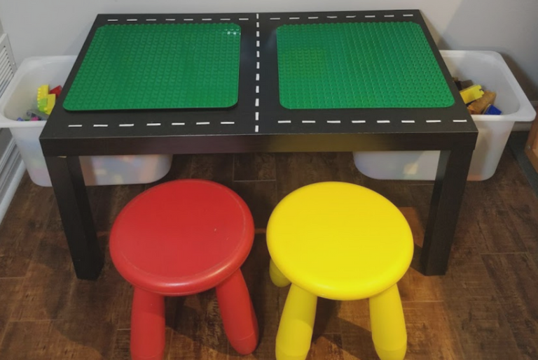 DIY IKEA hack Lego Table