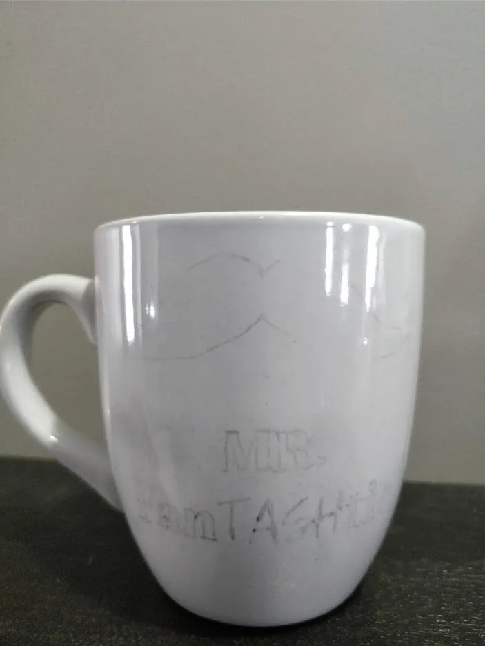 DIY Sharpie Mugs - Wedding Gift Idea - The DIY Lighthouse