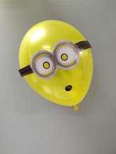 minion birthday balloon DIY