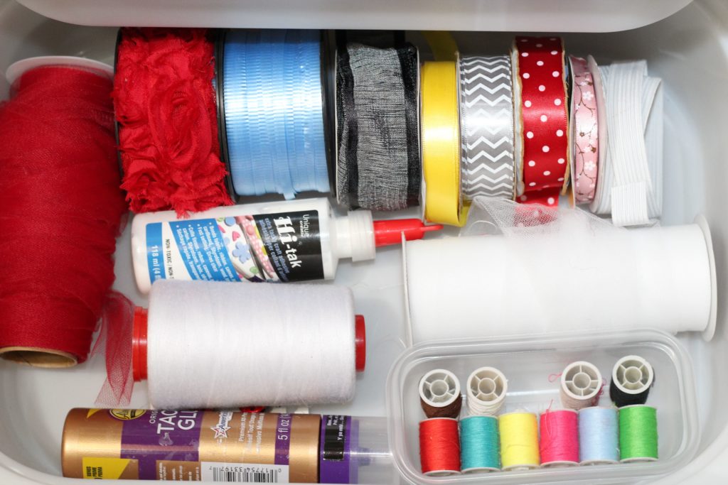 craft organization ideas ribbons