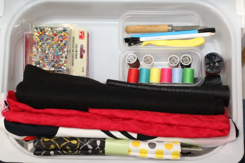craft storage ideas sewing supplies