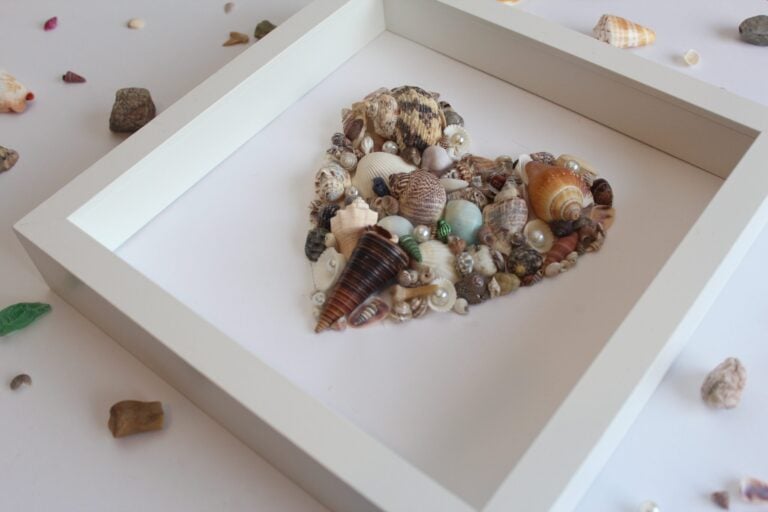 seashell artwork diy