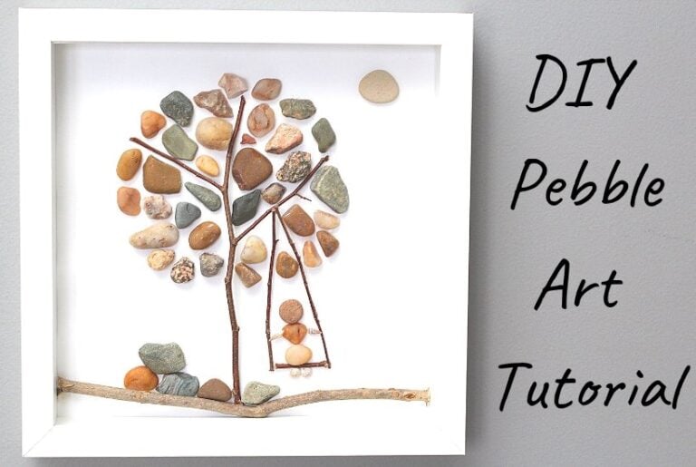 DIY pebble art tutorial