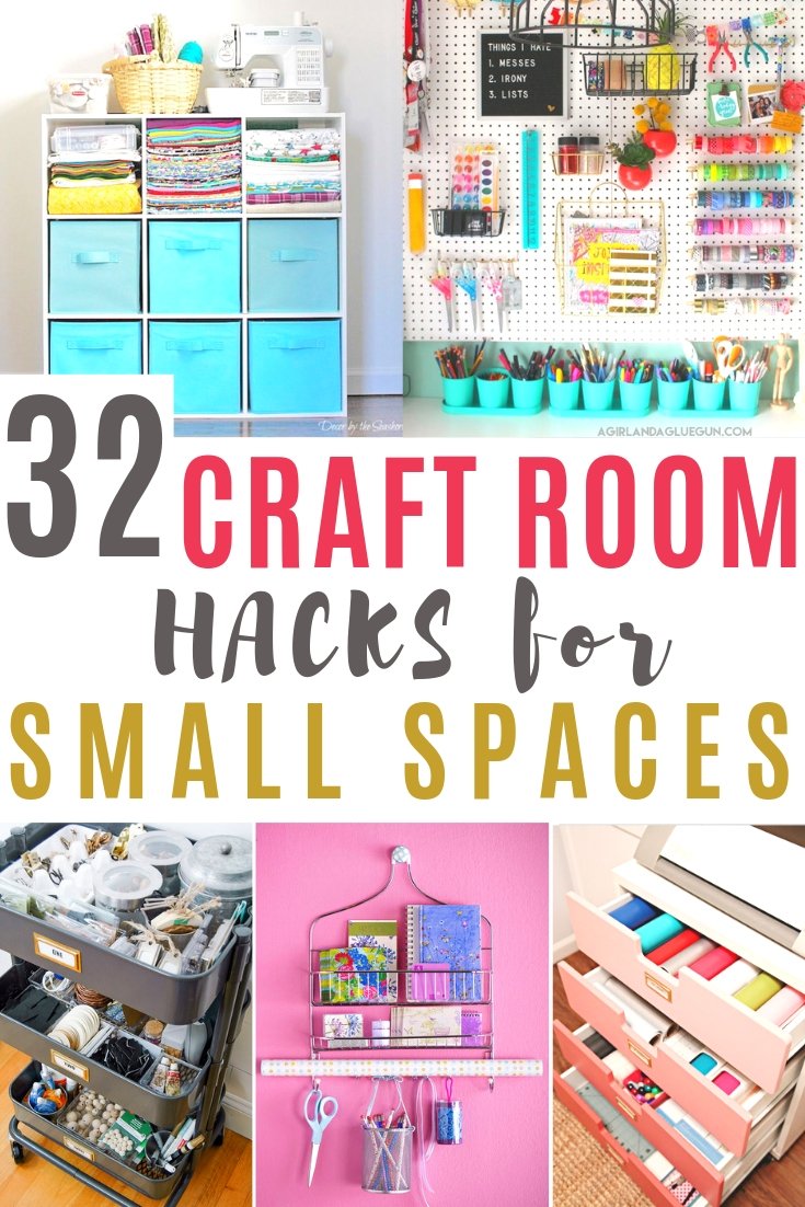 30+ Clever Ways to Organize Your Craft Supplies | Feeling Nifty