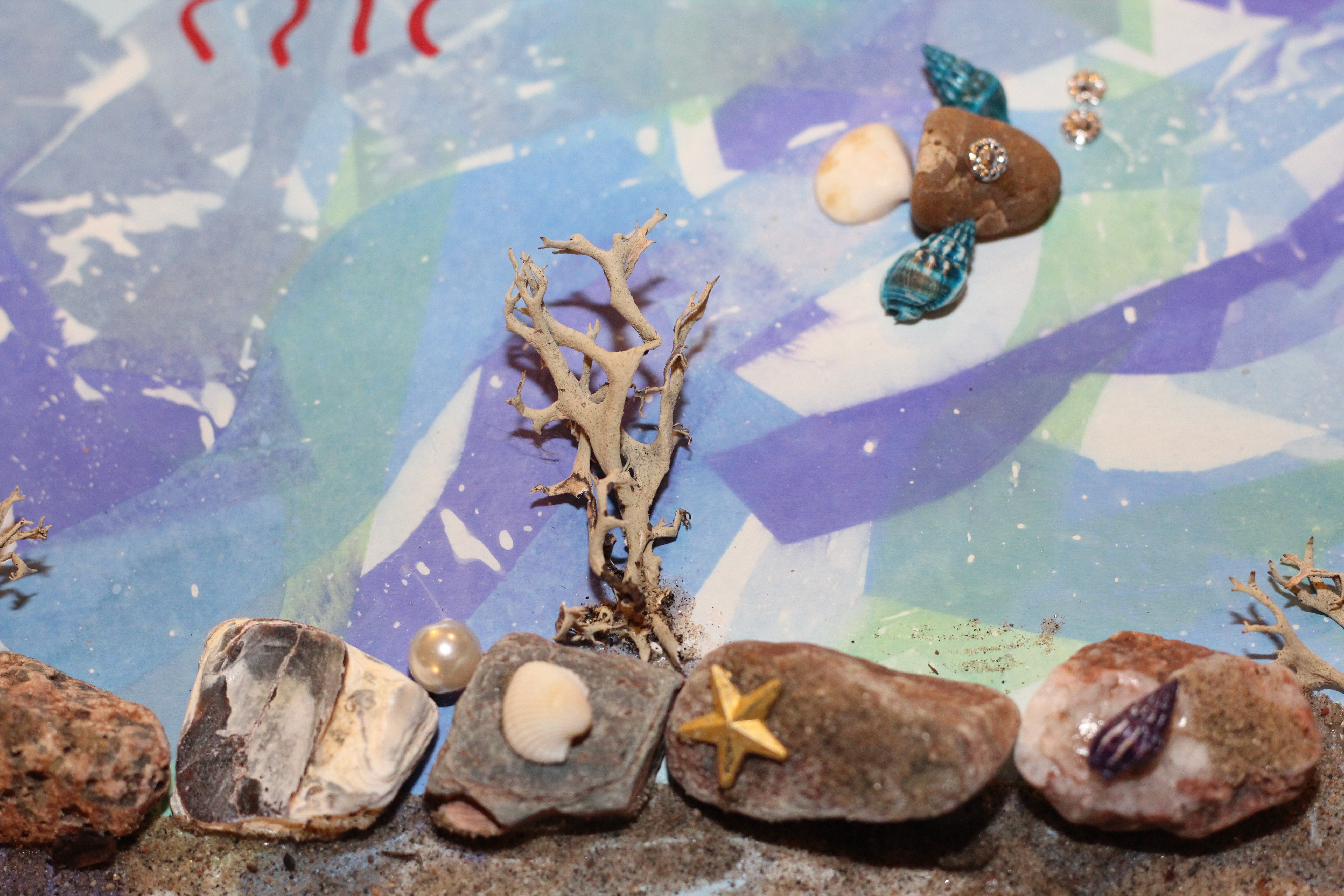 fish craft under the sea framed art for kids