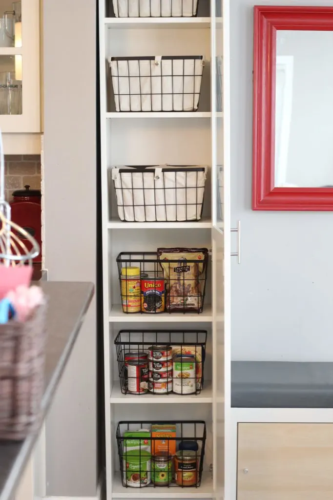 The Easiest Diy Kitchen Pantry Cabinet, Ikea Deep Shelf Bookcase