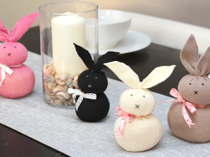 easter bunny craft for easter home decor