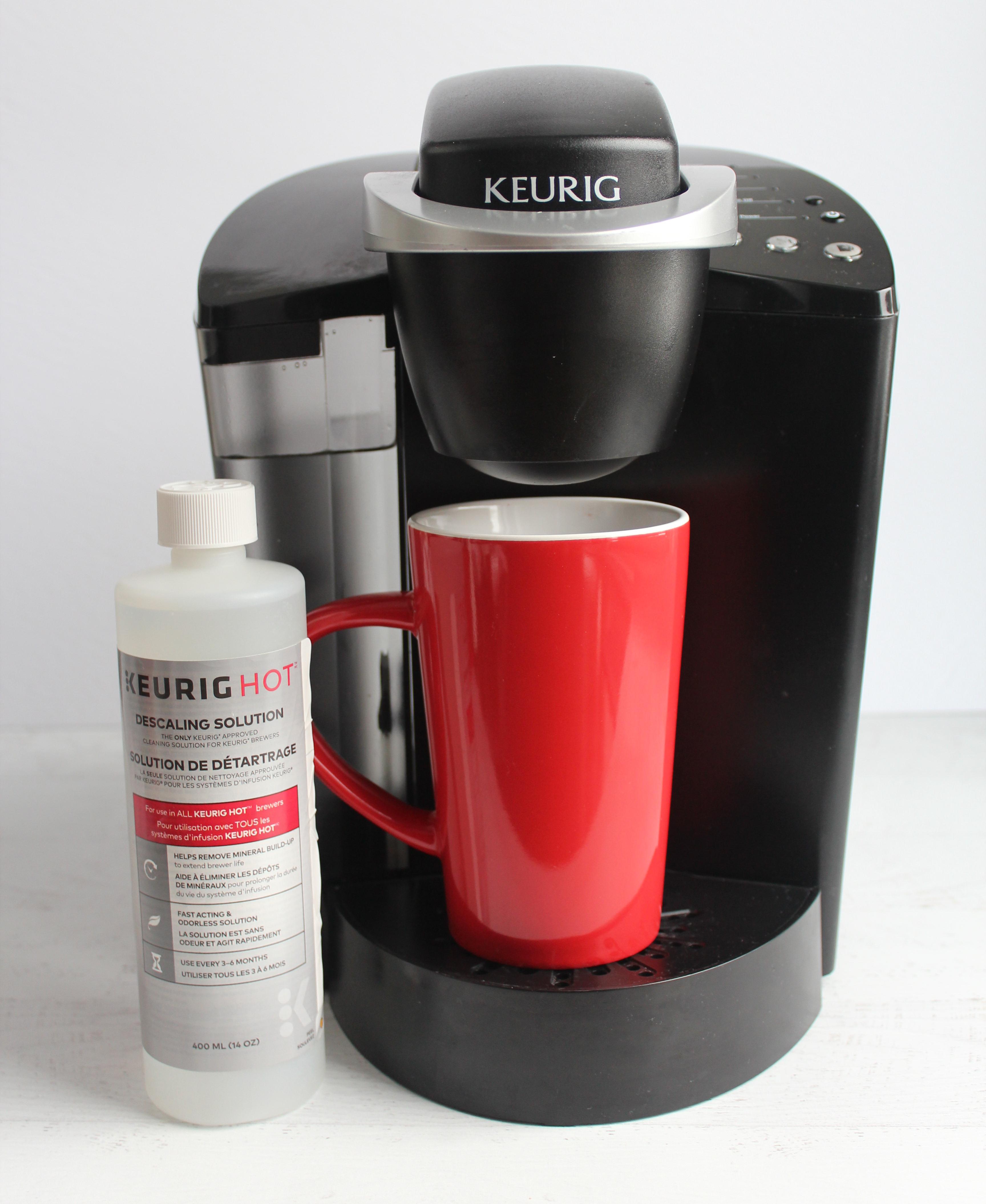 How to clean 2024 my keurig with vinegar