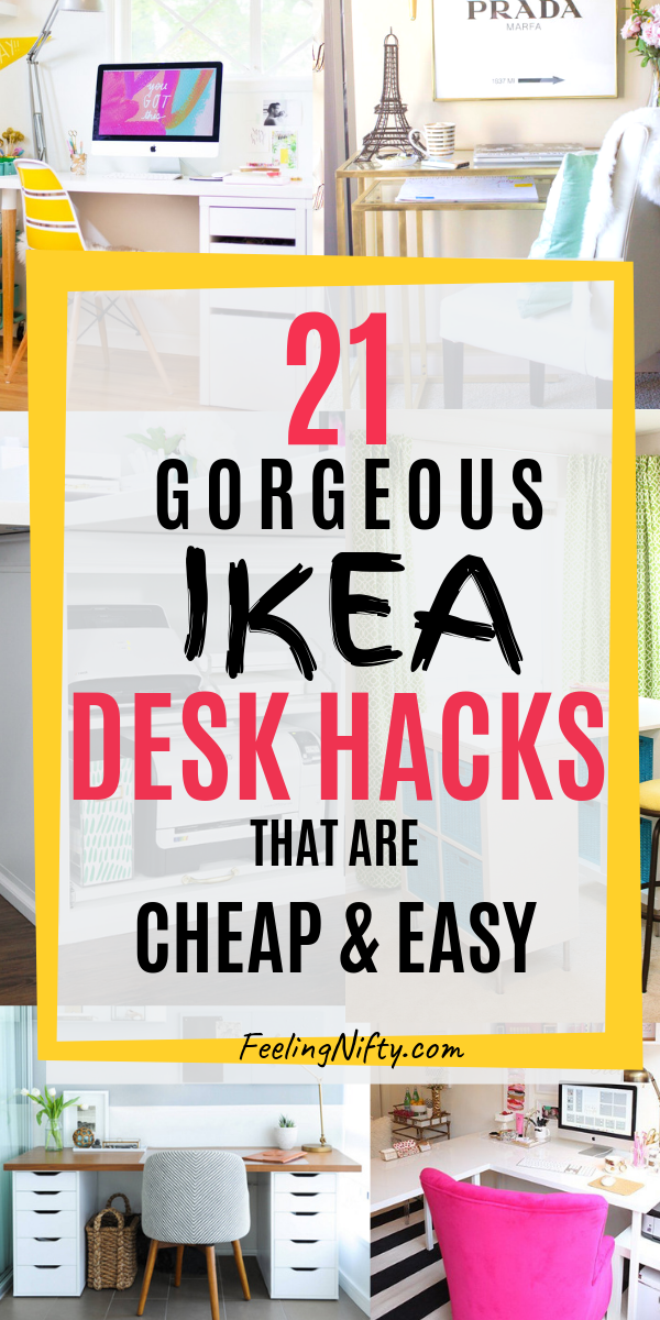 ikea desk hacks