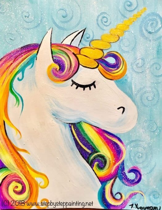 unicorn painting