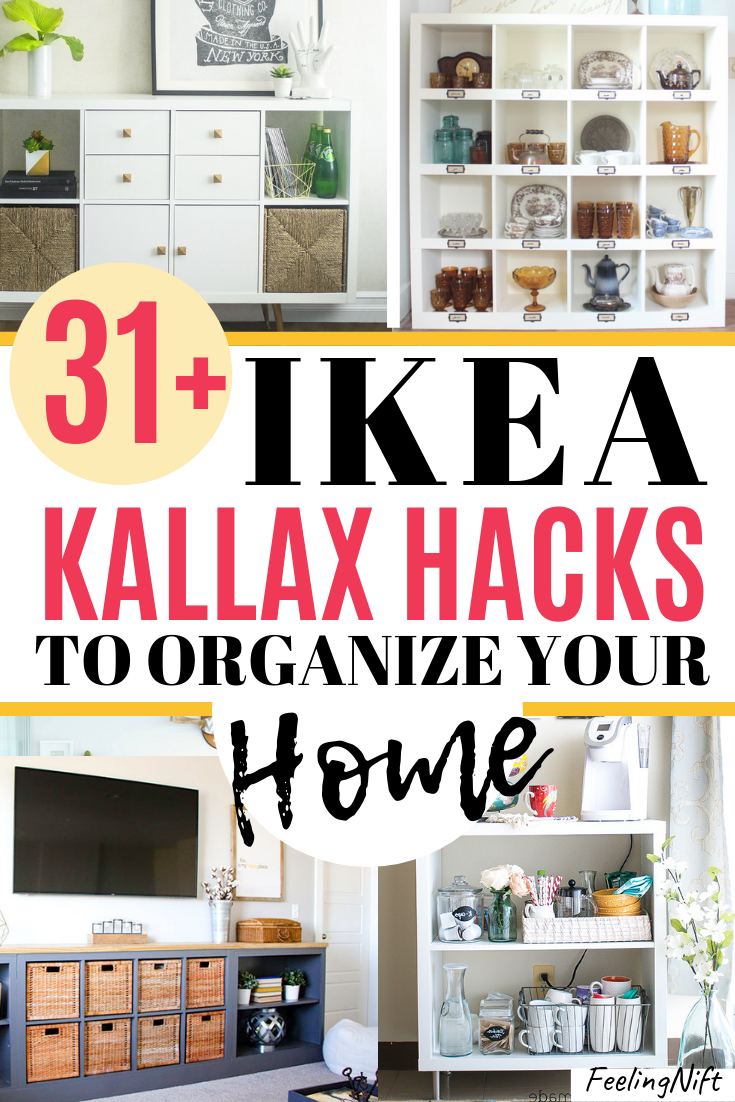 31 Genius Ikea Kallax Hacks To Organize Your Entire Home Datakosine