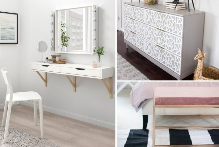 ikea bedroom hacks