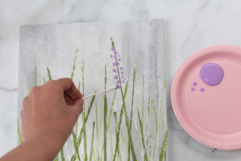 How To Paint Lavender Easy Flower Painting Tutorial for Beginners