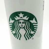 Starbucks Double Wall Ceramic Traveler Coffee Mug, 16 fl oz