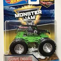 Hot Wheels Monster Jam 2017 25th Anniversary Grave Digger (Includes Re-Crushable Car) 1:64 Scale