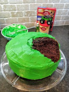 How to Make a Monster Truck Cake -The easiest cake you'll ever make!