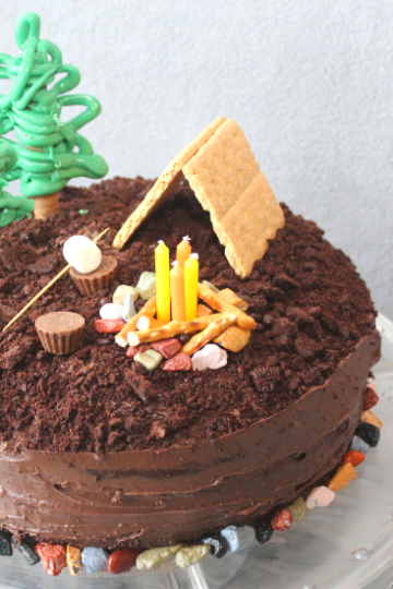 camping cake