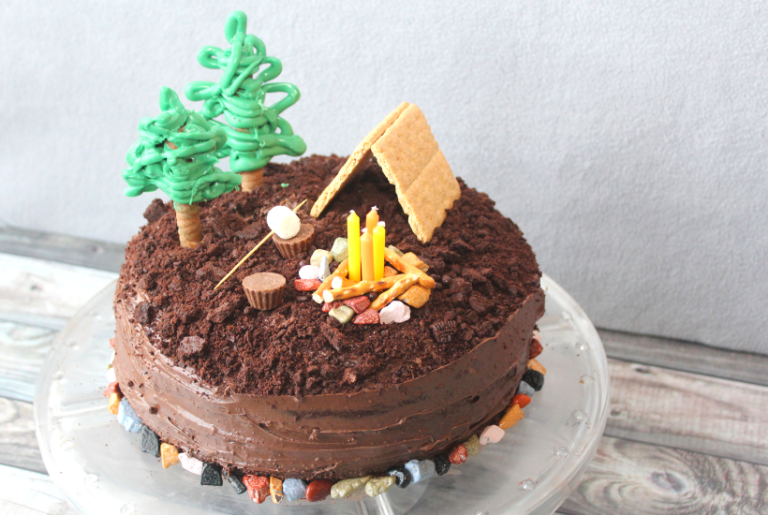 camping cake