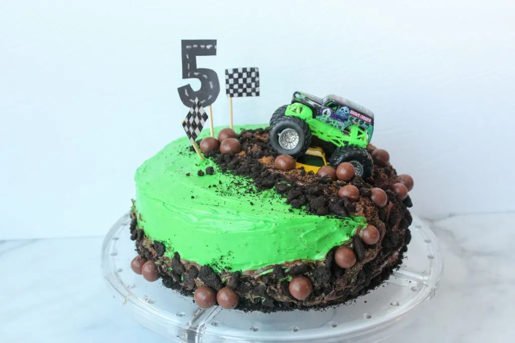 monster truck cake ideas