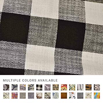eLuxurySupply Fabric by The Yard - 100% Polyester Upholstery Sewing Fabrics - Blake Raven Pattern