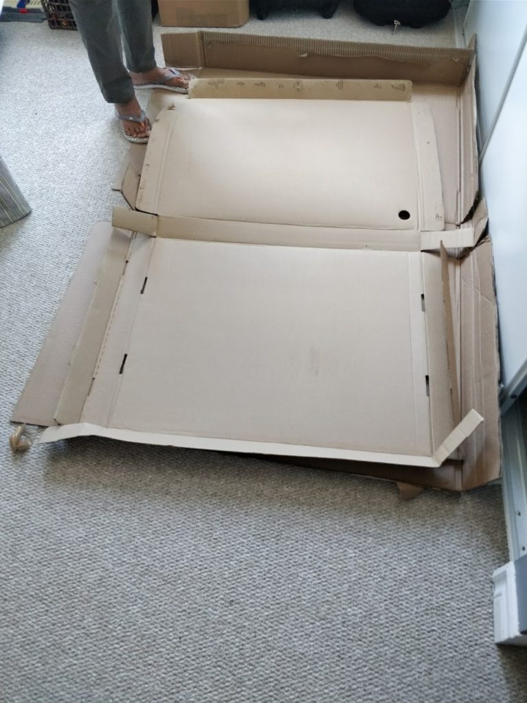 Cheap DIY Upholstered Headboard with Tufting for 10