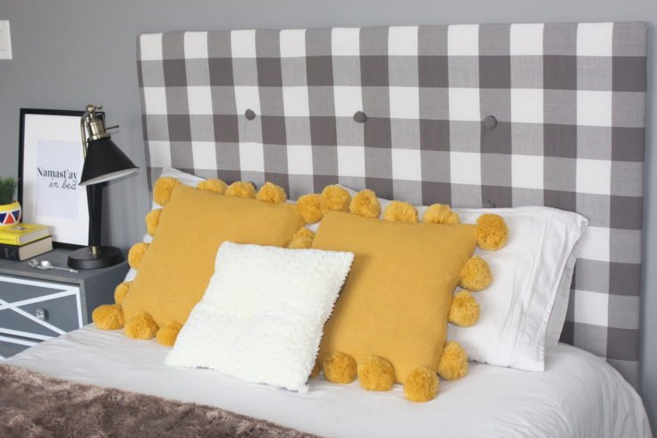 DIY Upholstered Headboard