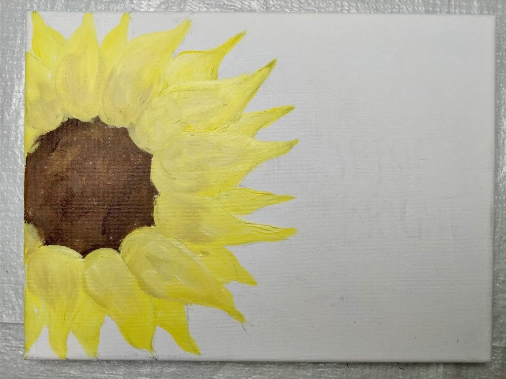 How to Paint a Sunflower - Learn to Paint for Beginners Series