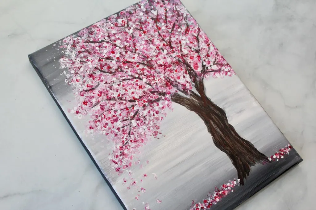 simple cherry blossom drawing