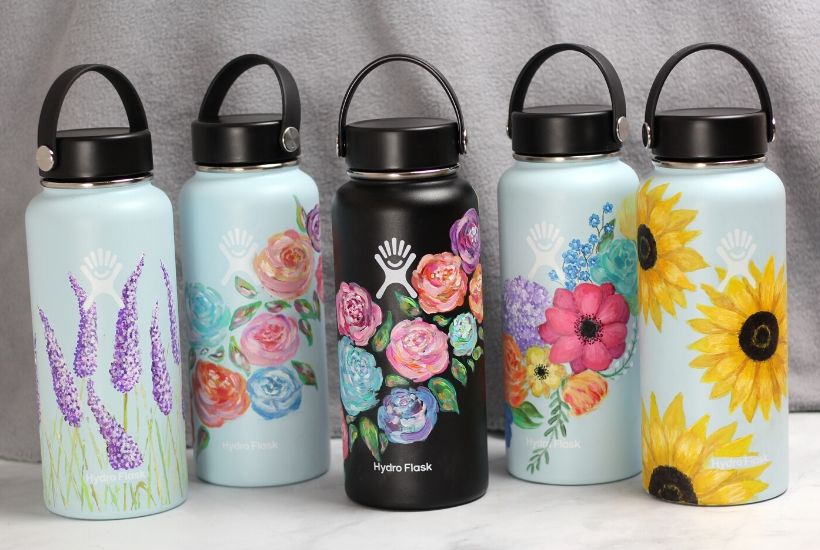 hydro flask painting ideas
