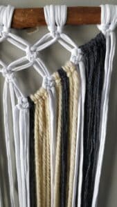 Easy DIY Macrame Wall Hanging in 15 Minutes | Feeling Nifty