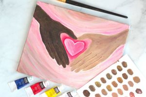 diversity activity painting antiracism
