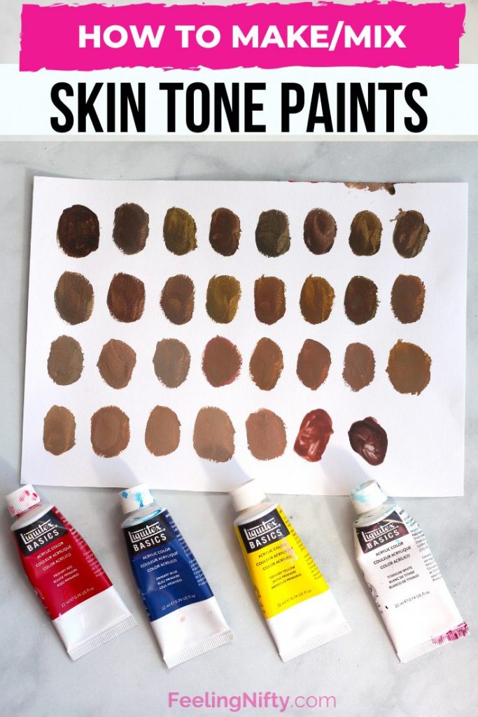 What Colors Make Flesh Tone Paint