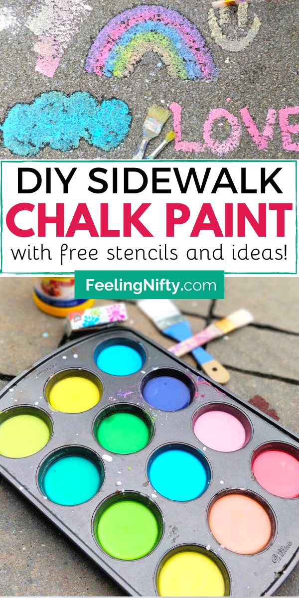 DIY Sidewalk Chalk Paint: The Ultimate Summer/Fall Activity