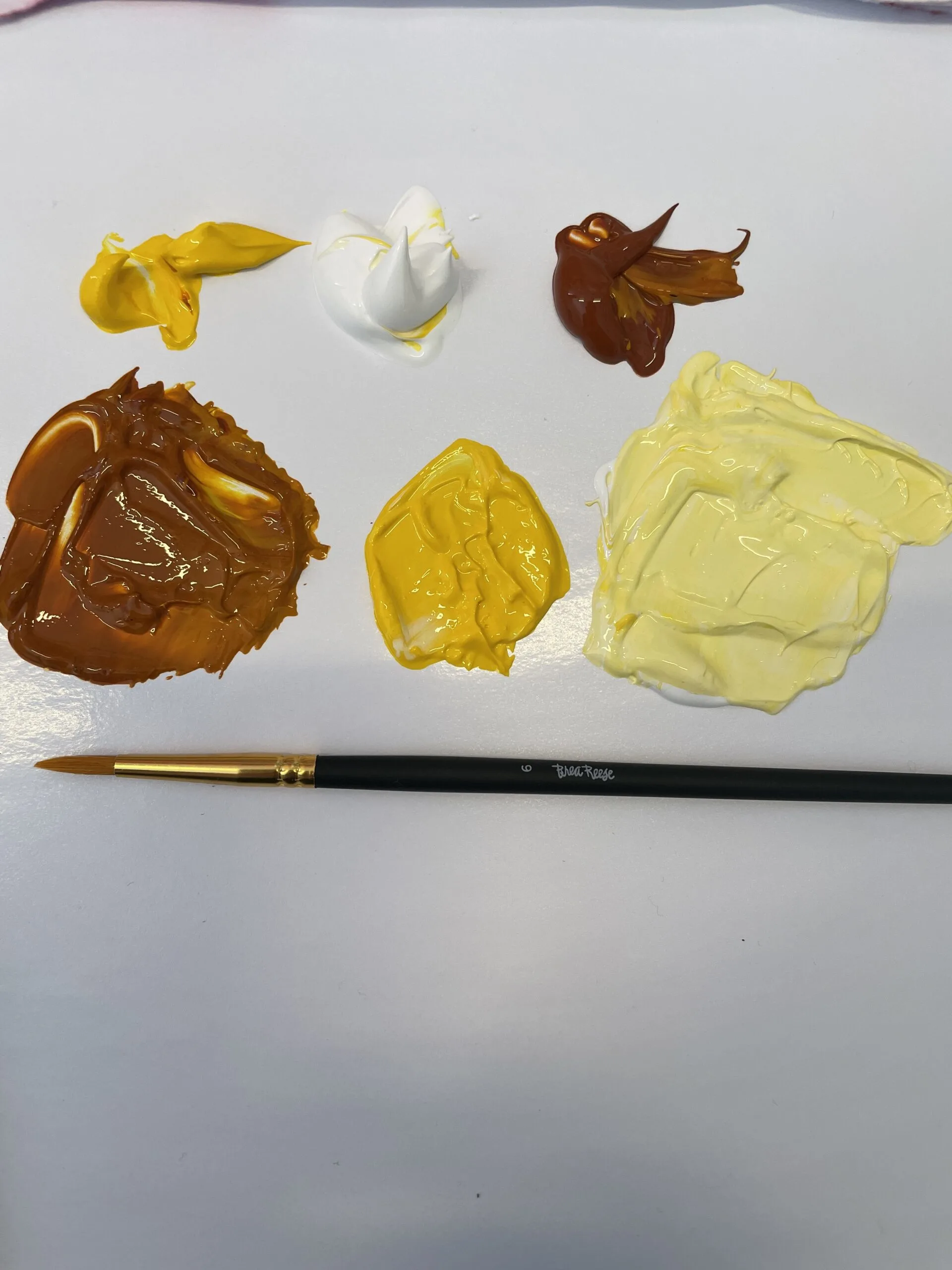 yellow rose paint colors