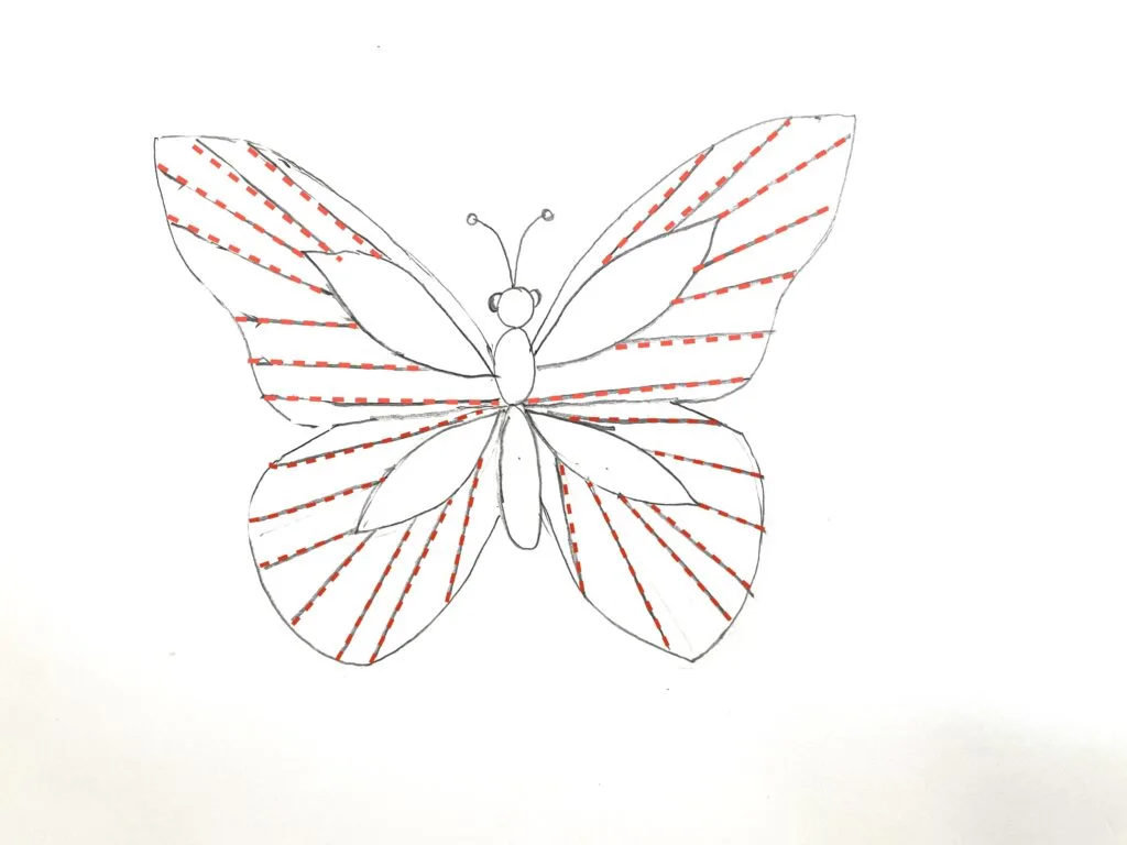 How to Draw a Butterfly Easy-Peasy & Fast ! {for kids, teens and