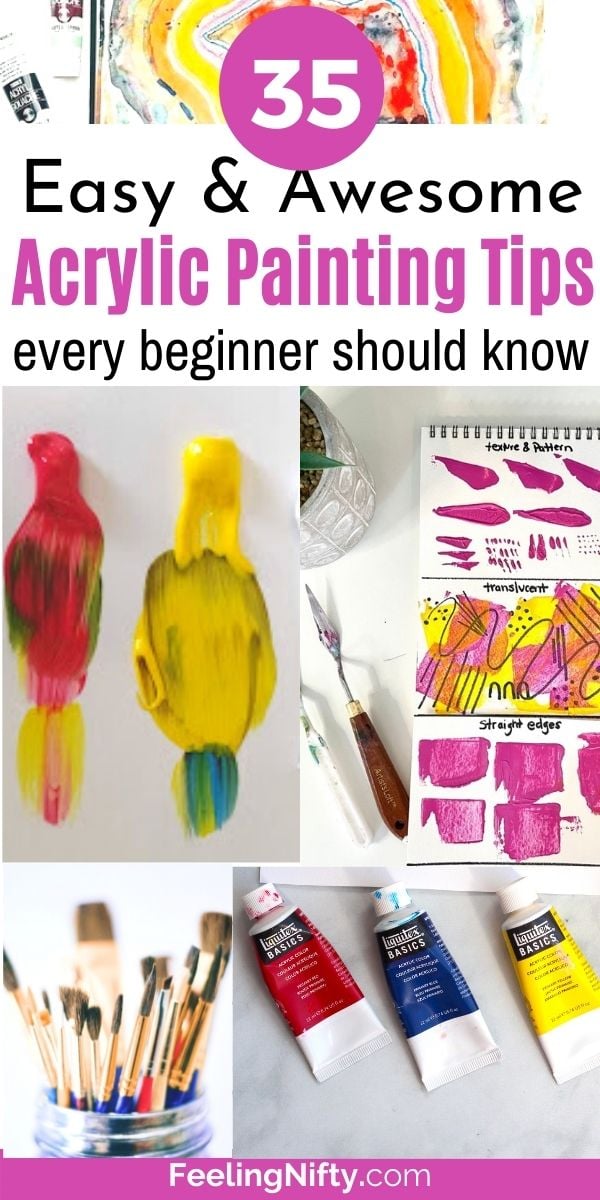 35 Easy and Awesome Acrylic Painting Tips Every Beginner Should Know