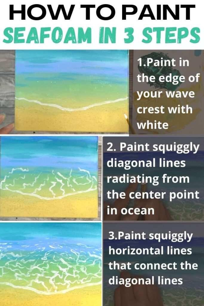 How to Paint Water (The Easy Way!) How to Paint an Underwater Background in  Acrylics 