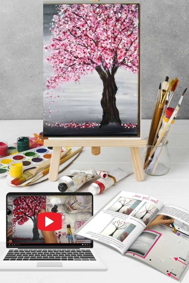 4 Amazing Sip and Paint Ideas (Beginner and Advanced) Feeling Nifty