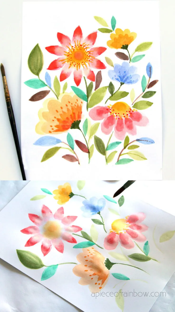 Gorgeous Floral Watercolour Paintings That Will Inspire You