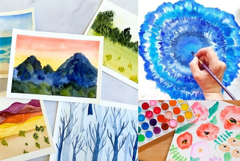 51 Watercolor Painting Ideas To Spark Your Creativity