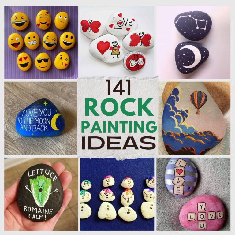 141 Inspiring Rock Painting Ideas - Get Started Now!