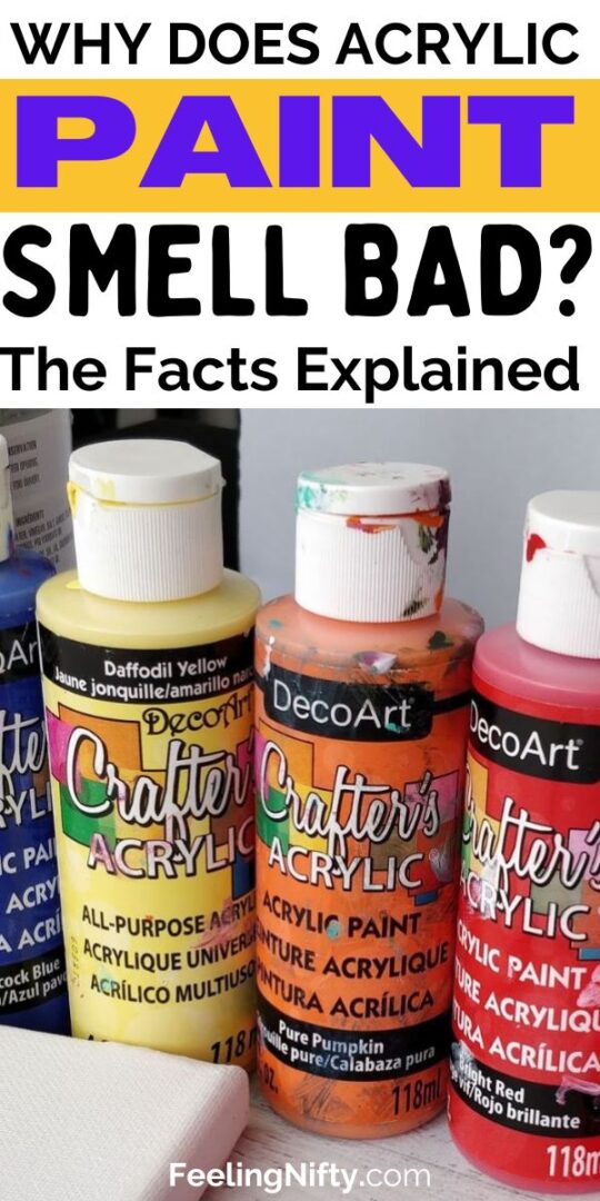 Why Does Acrylic Paint Smell Bad? The Facts Explained
