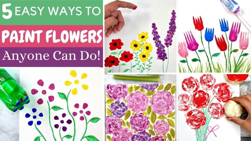 53 Stunning Paintings of Flowers Get Inspired with these Flower Painting Ideas