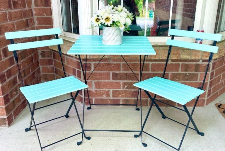 ikea Tarno Hack Bistro set Painted