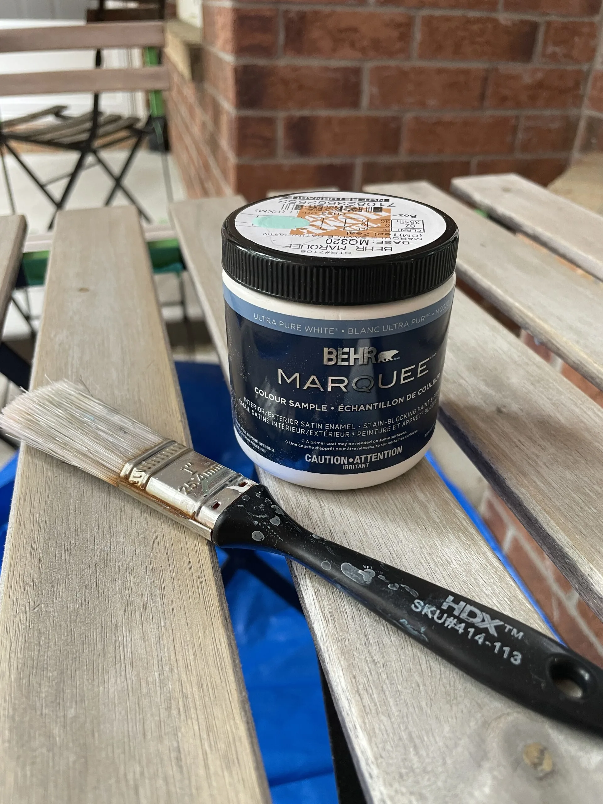 ikea tarno hack outdoor latex paint wood