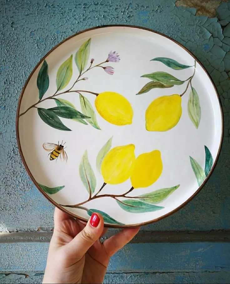 Painted Plates: Discover How To Paint Ceramic Plates in Only 10 Steps