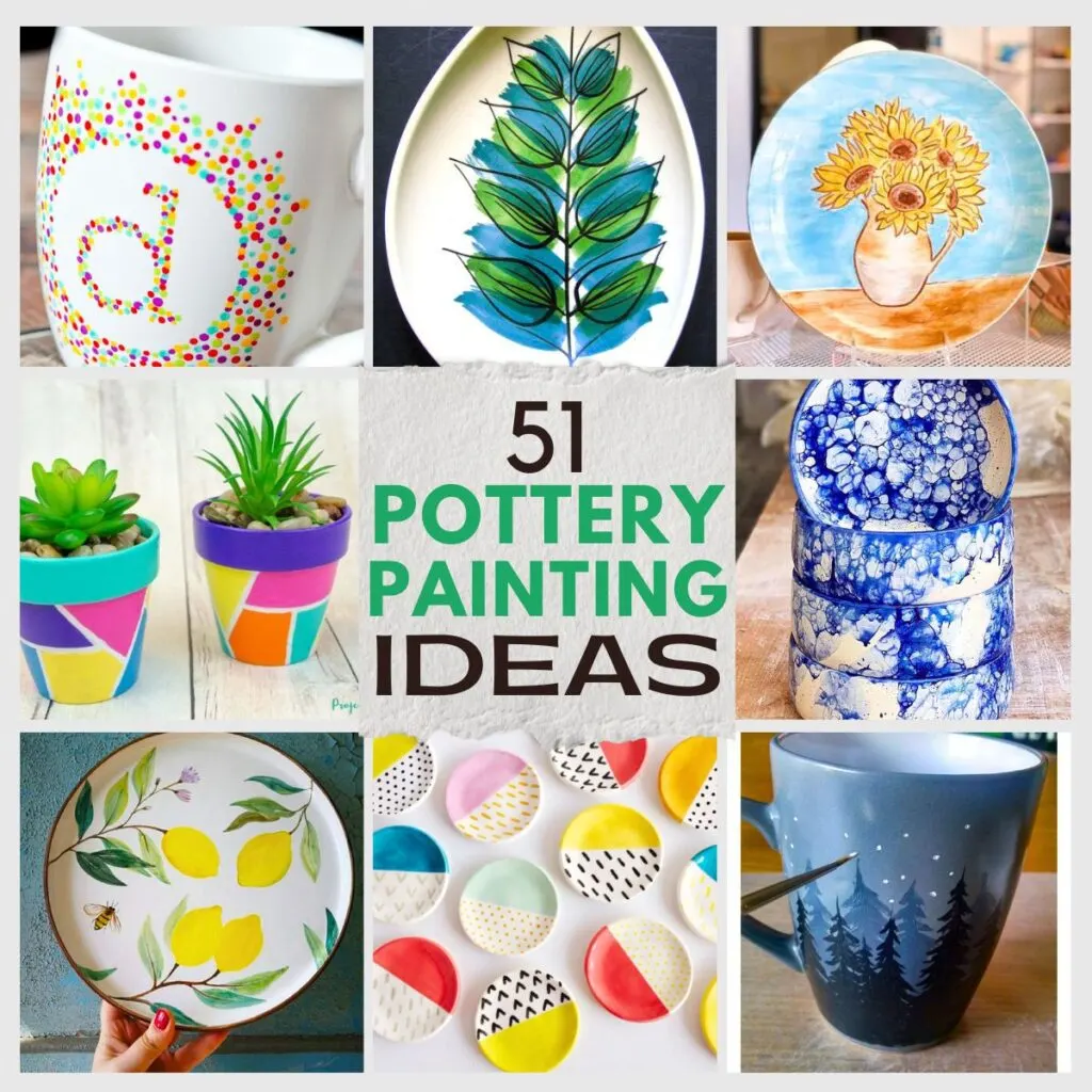 50 Easy Pottery Painting Ideas: Elevate Your Art With These