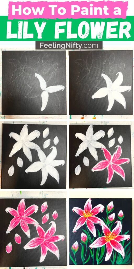 How-to-paint-a-lily-flower