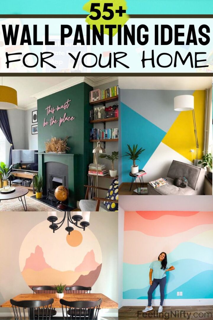 55 Easy Wall Painting Ideas with a Creative Flare